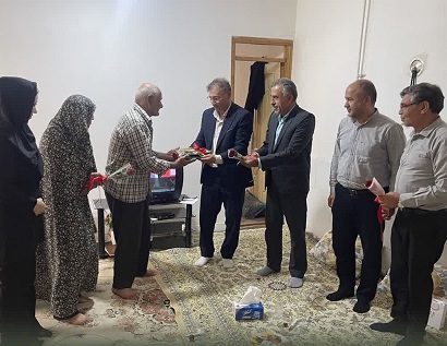 تکریم ایثارگران با پیگیری مطالبات؛ دیدار با رزمنده بازنشسته - گنبد کاوس- استان گلستان